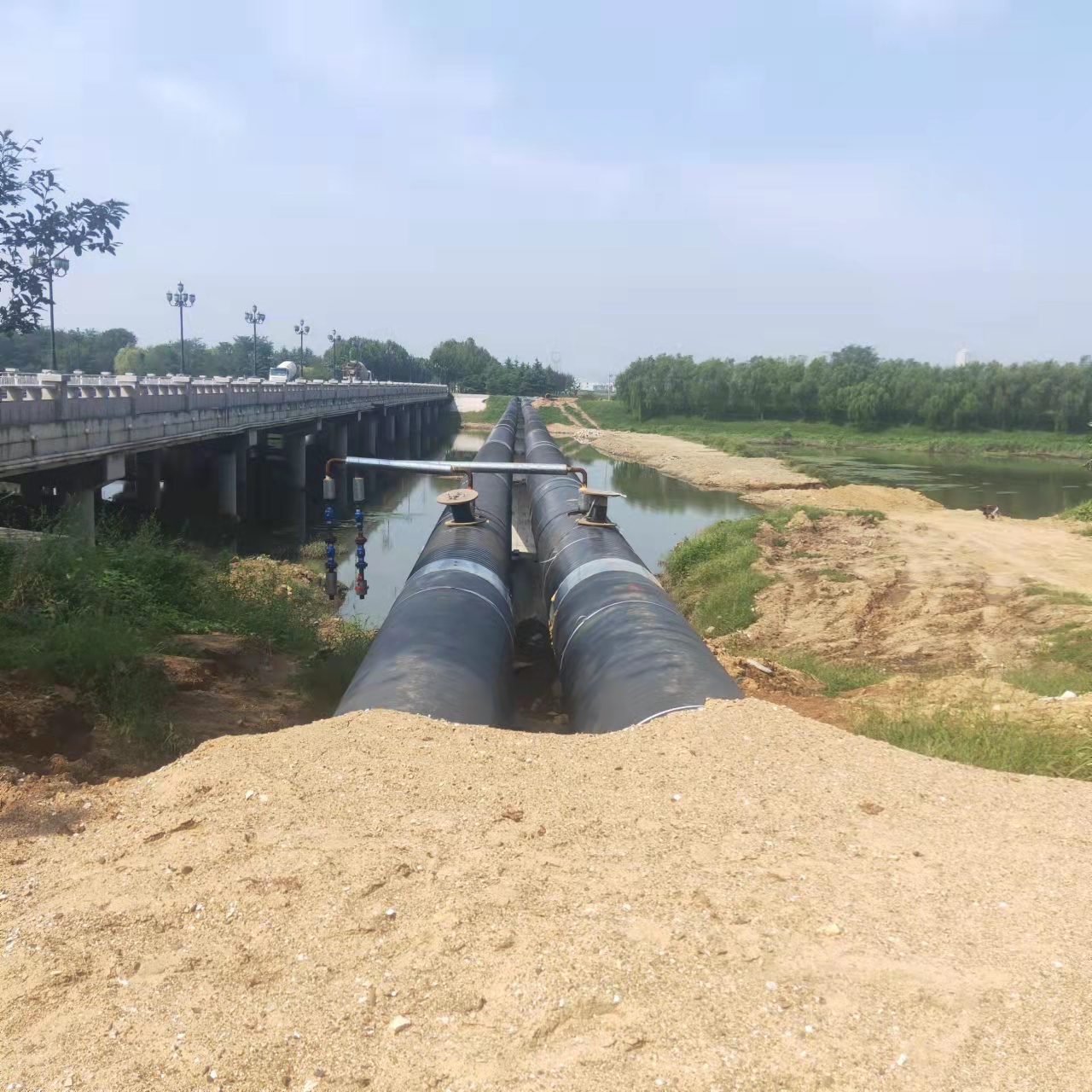 九龙坡管道长距离清洗施工输油管道清洗